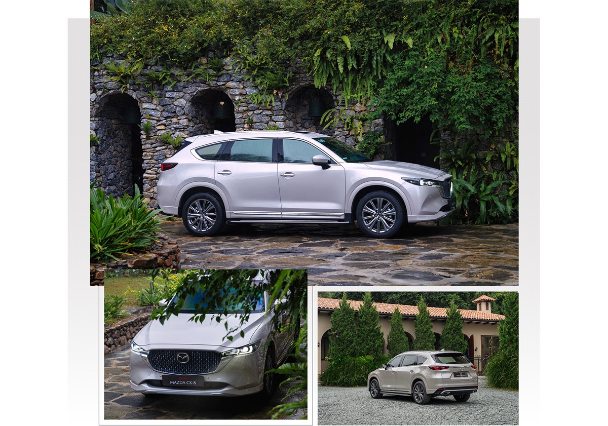 Ngoại thất New Mazda Cx8